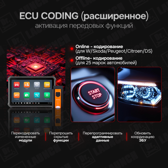 Диагностический сканер OTOFIX D1 PROS2