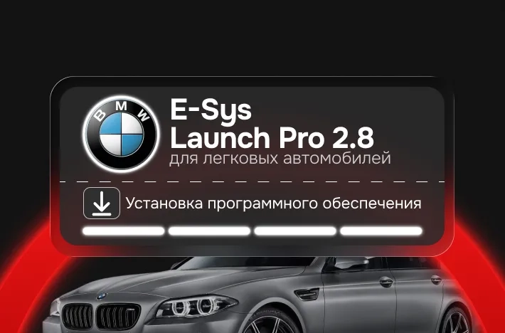 Программа для легковых авто E-Sys Launch Pro 2.8