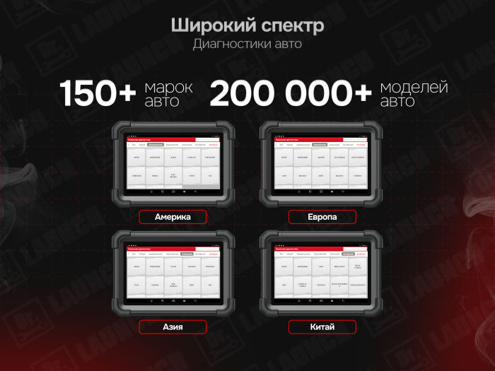 Диагностический сканер Launch x-431 PRO DYNO