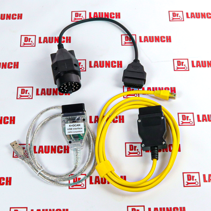 Диагностический комплект BMW: ноутбук с софтом под E/F/G + K+DCAN / ENET / переходник 20-pin 