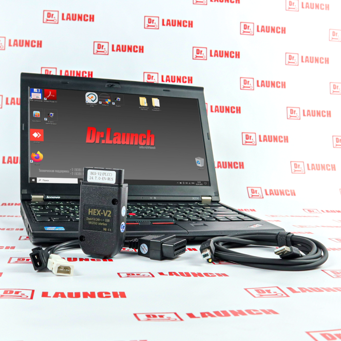 Диагностический комплект: HEX-V2 + ноутбук с VCDS для VAG (VW, Audi, Skoda, Seat) 