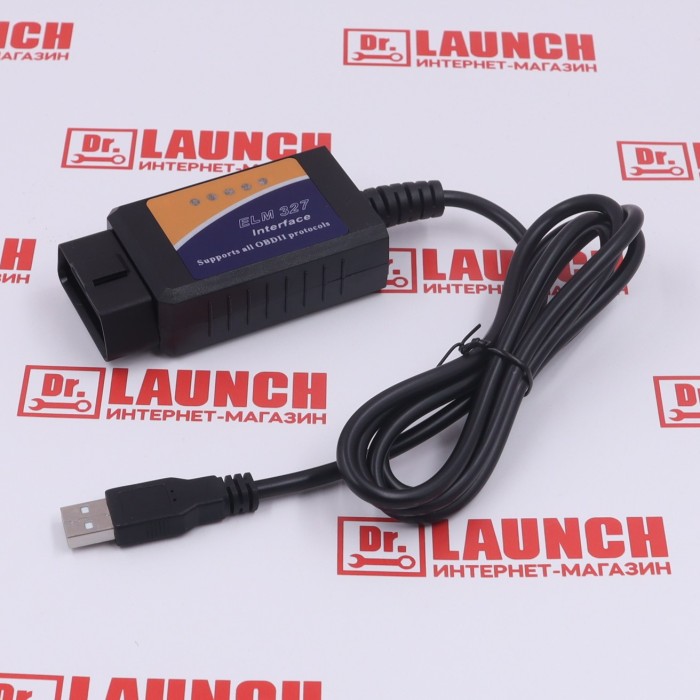 Диагностический адаптер Elm327 V1.5 OBDII с USB