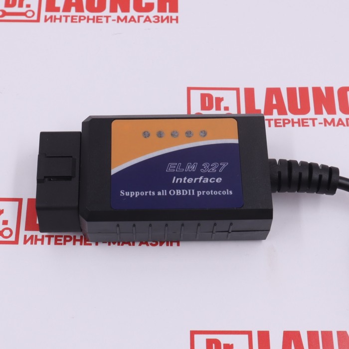 Диагностический адаптер Elm327 V1.5 OBDII с USB