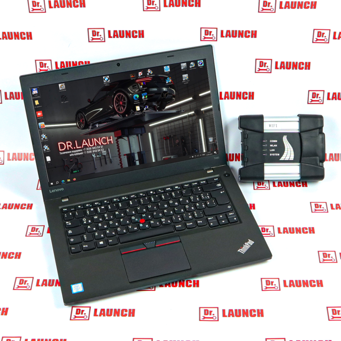 Диагностический комплект: автосканер BMW ICOM NEXT + ноутбук (с ISTA‑P, ISTA‑D и E‑SYS) для BMW и Mini 