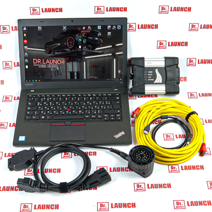 Диагностический комплект: автосканер BMW ICOM NEXT + ноутбук (с ISTA‑P, ISTA‑D и E‑SYS) для BMW и Mini 