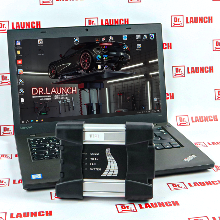 Диагностический комплект: автосканер BMW ICOM NEXT + ноутбук (с ISTA‑P, ISTA‑D и E‑SYS) для BMW и Mini 