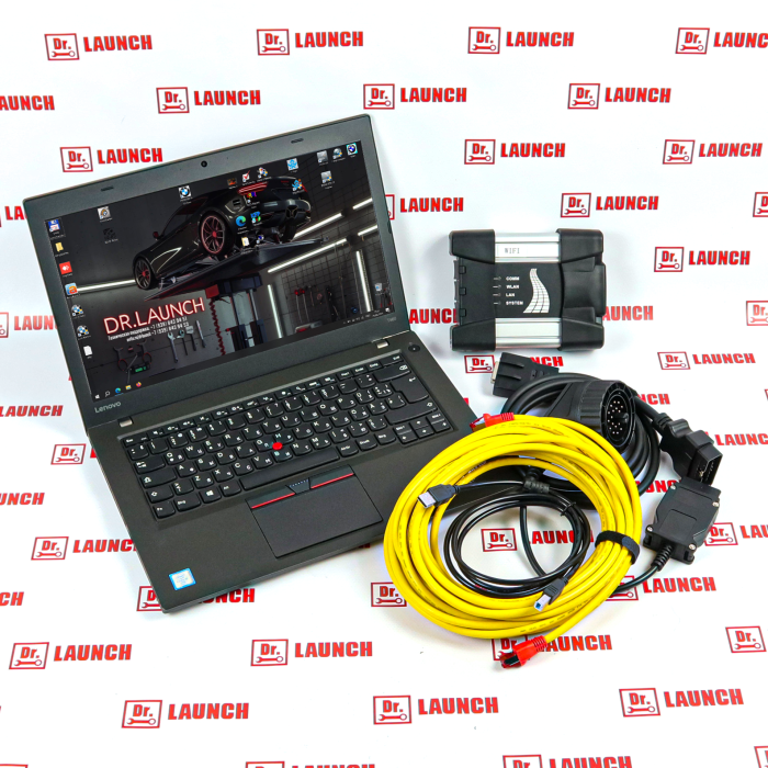 Диагностический комплект: автосканер BMW ICOM NEXT + ноутбук (с ISTA‑P, ISTA‑D и E‑SYS) для BMW и Mini 