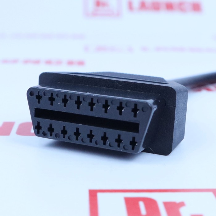 Переходник Mitsubishi/Hyundai 12 pin - OBD2 c aux