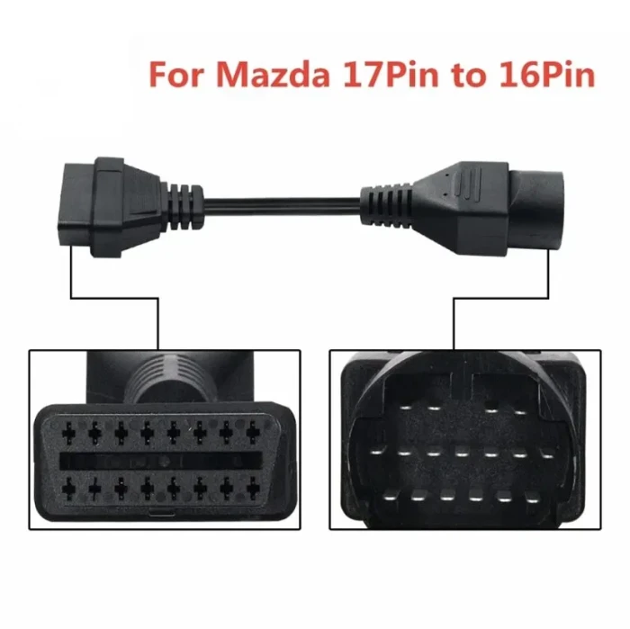 Переходник Mazda adapter 17 pin Полукруглый