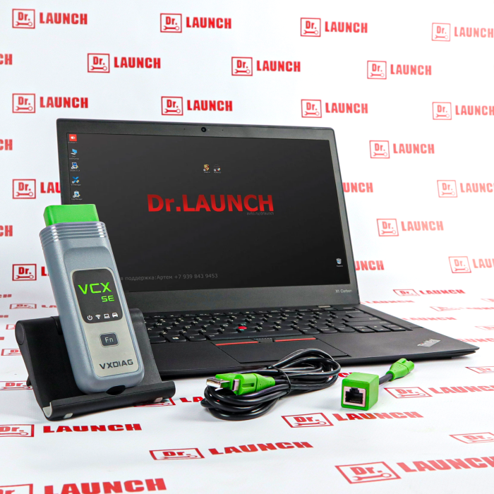 Диагностический комплект: VCX SE + Ноутбук (2024, 34 программы)