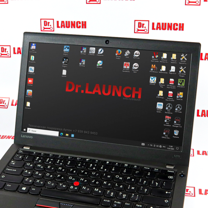 Диагностический ноутбук Mercedes: Xentry 09.2023 + Zenzefi (под SD C4 DoIP) 