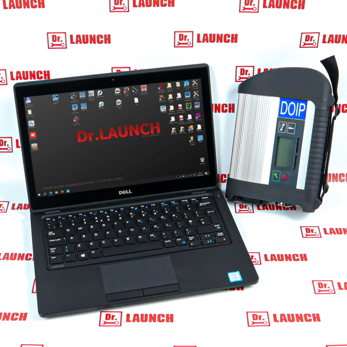 Диагностический комплект: Mercedes SD-Connect C4 (DoIP) + Ноутбук, Xentry 09/2023 