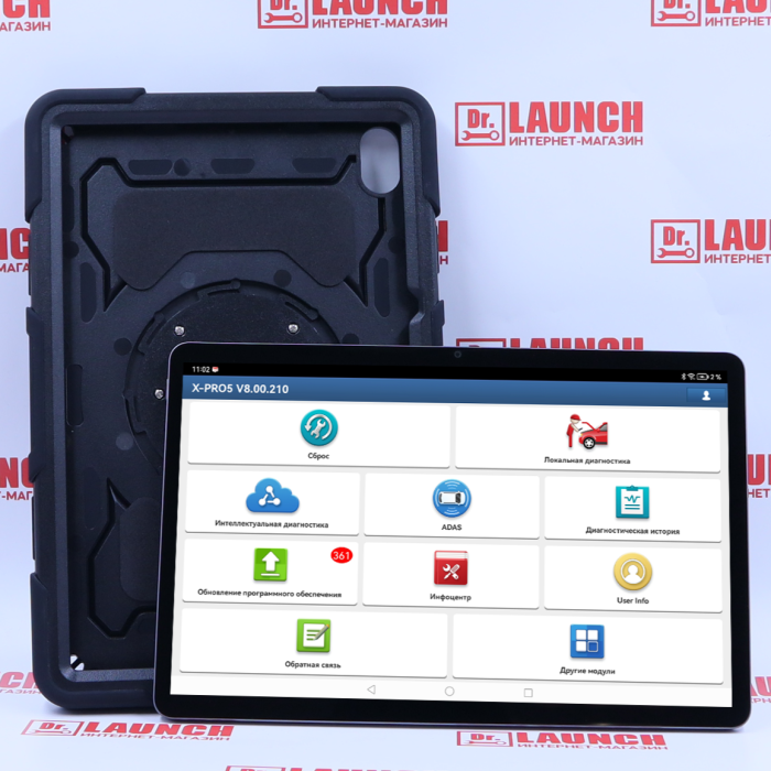 Планшет Huawei для launch Х431 (Лаунч х431-Prо10) в защитном чехле
