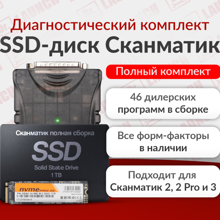 Сканматик 3 со сборкой легковых программ на жестком диске. Полный 46 программ
