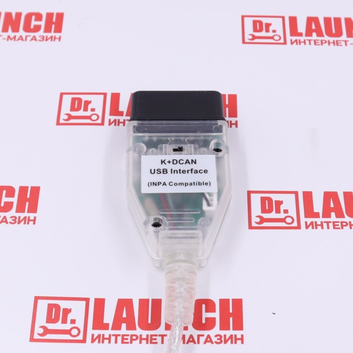 Диагностический адаптер BMW K+dcan (С переключателем)*